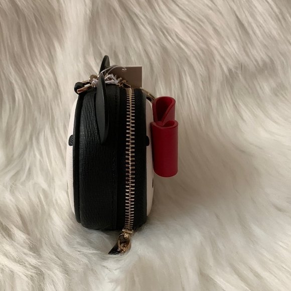 KATE SPADE x DISNEY Minnie Mouse Coin Purse Key Ring - Picture 4 of 4